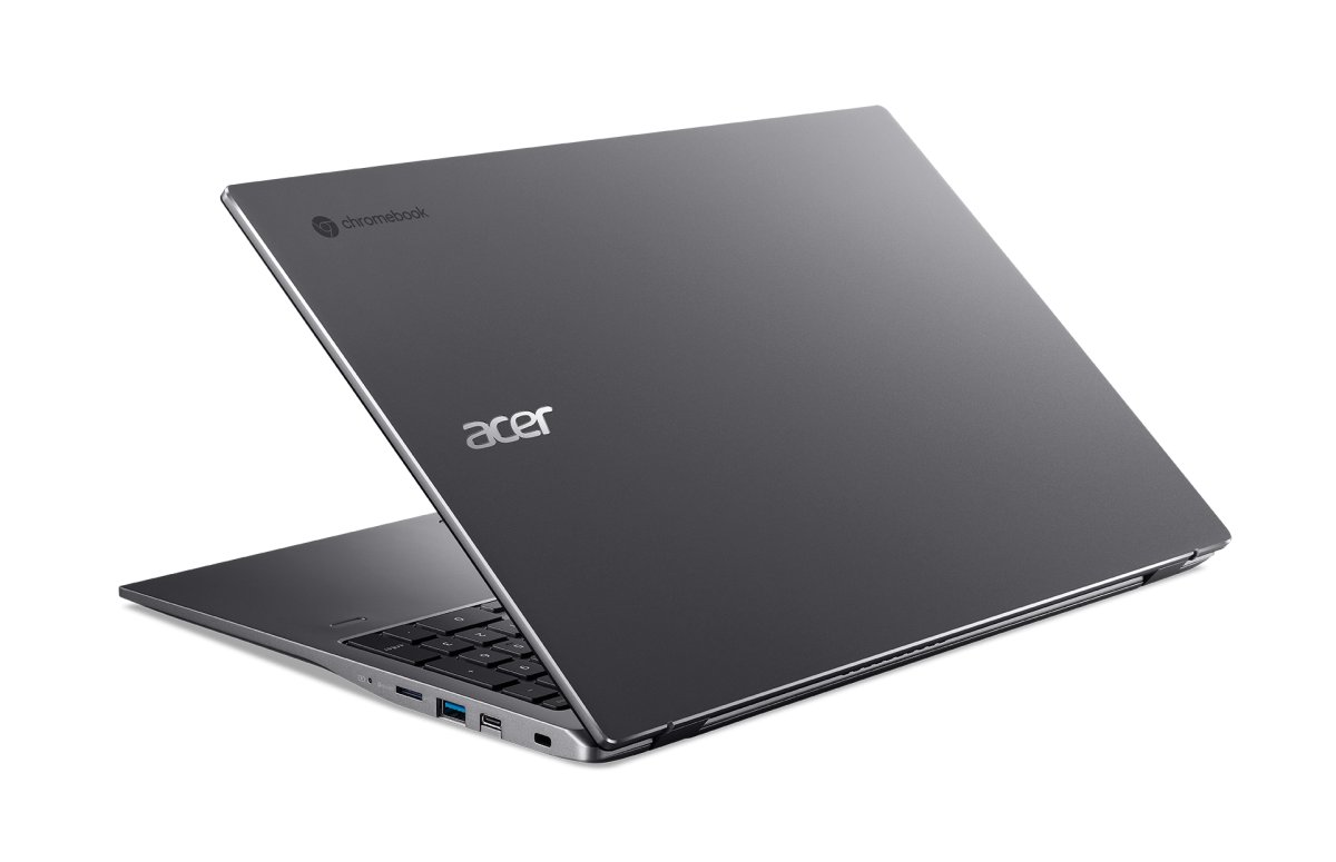 Acer Chromebook 15.6" FHD Touch i5-1135G7 8GB 512GB SSD · 512GB PCIe NVMe SSD · Steel Gray