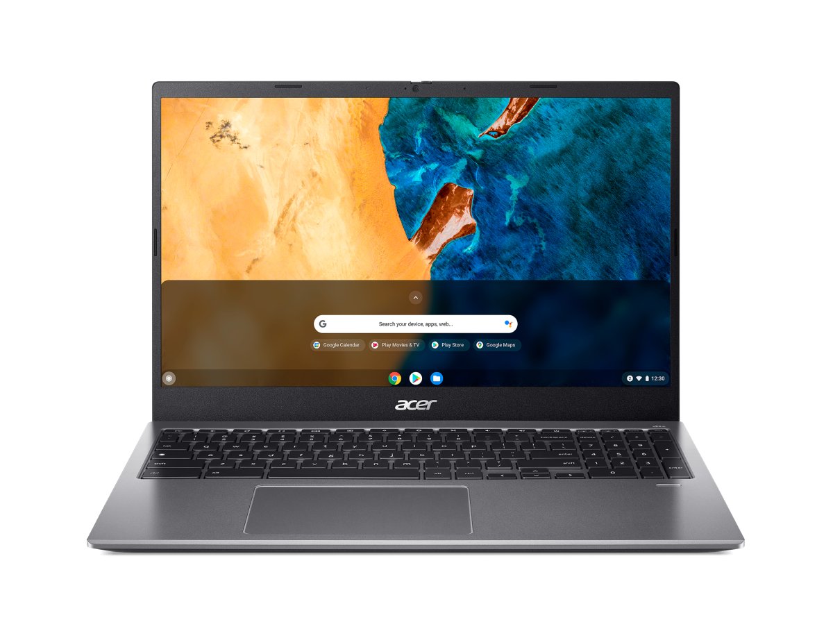 Acer Chromebook 15.6" FHD Touch i5-1135G7 8GB 512GB SSD · 512GB PCIe NVMe SSD · Steel Gray