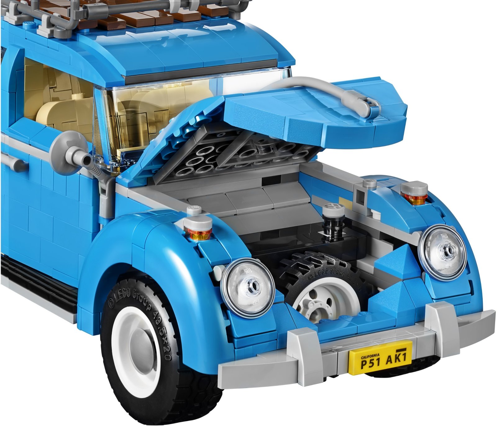 LEGO Volkswagen Käfer Beetle · 1167 Teile · Creator Expert