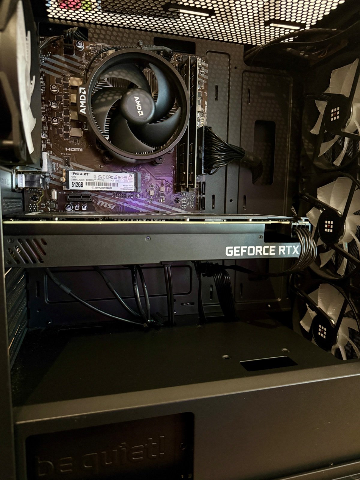 Gaming-PC · Ryzen 5 Pro 5655G · RTX 3060 Ti · 16 GB DDR4 · 512 GB SSD (§25a)