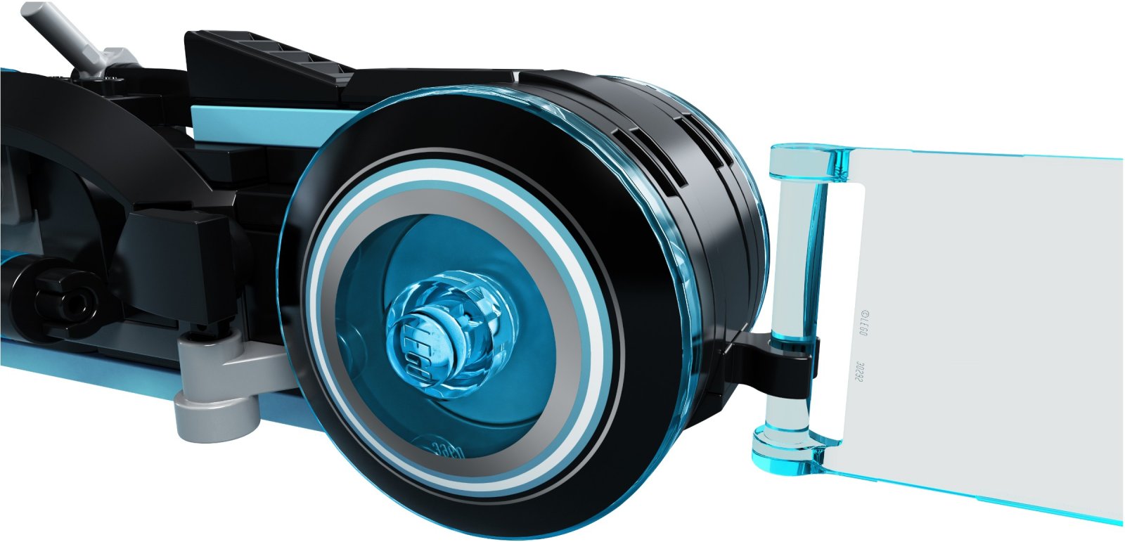 LEGO Ideas TRON: Legacy Set 21314 · 230 Teile · 3 Figuren (§25a)