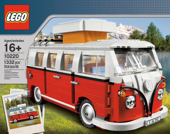 Lego UK LEGO Creator 10220 Volkswagen T1 Camper Van