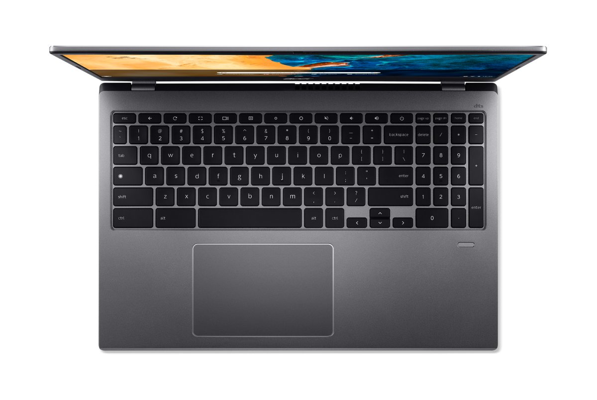 Acer Chromebook 15.6" FHD Touch i5-1135G7 8GB 512GB SSD · 512GB PCIe NVMe SSD · Steel Gray