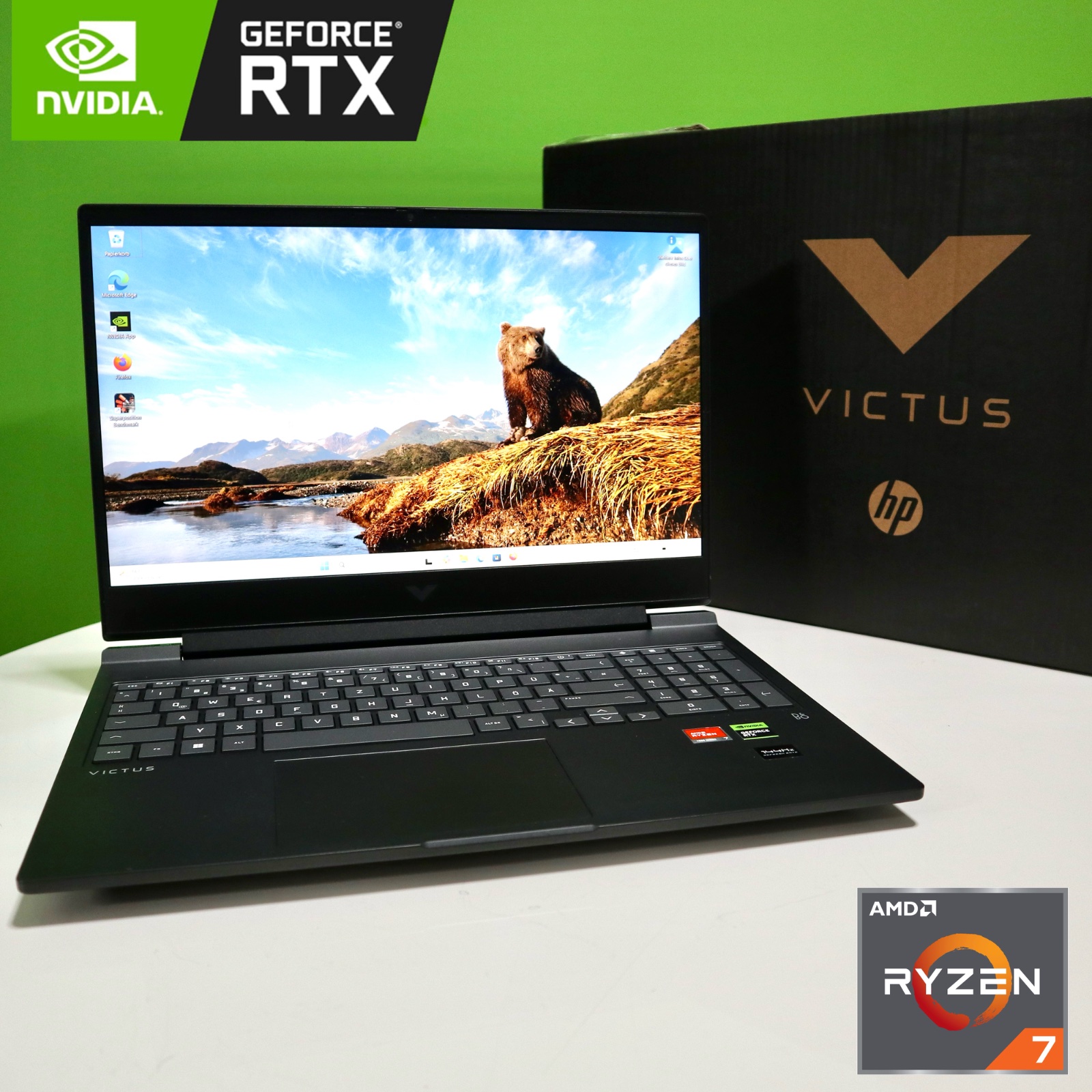 HP Victus Gaming Laptop 16-s0076ng · 512GB SSD · Gebraucht