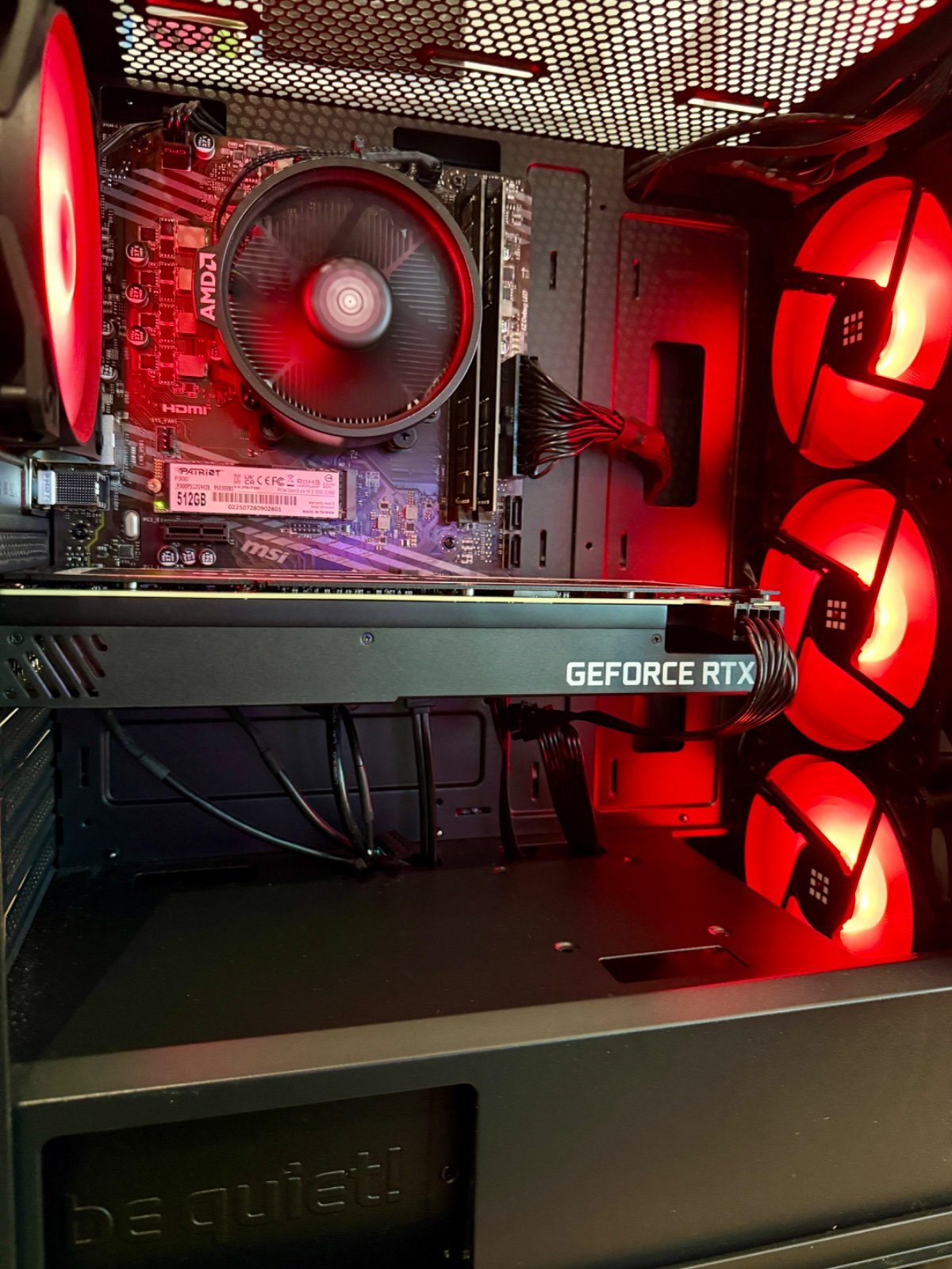 Gaming-PC · Ryzen 5 Pro 5655G · RTX 3060 Ti · 16 GB DDR4 · 512 GB SSD (§25a)
