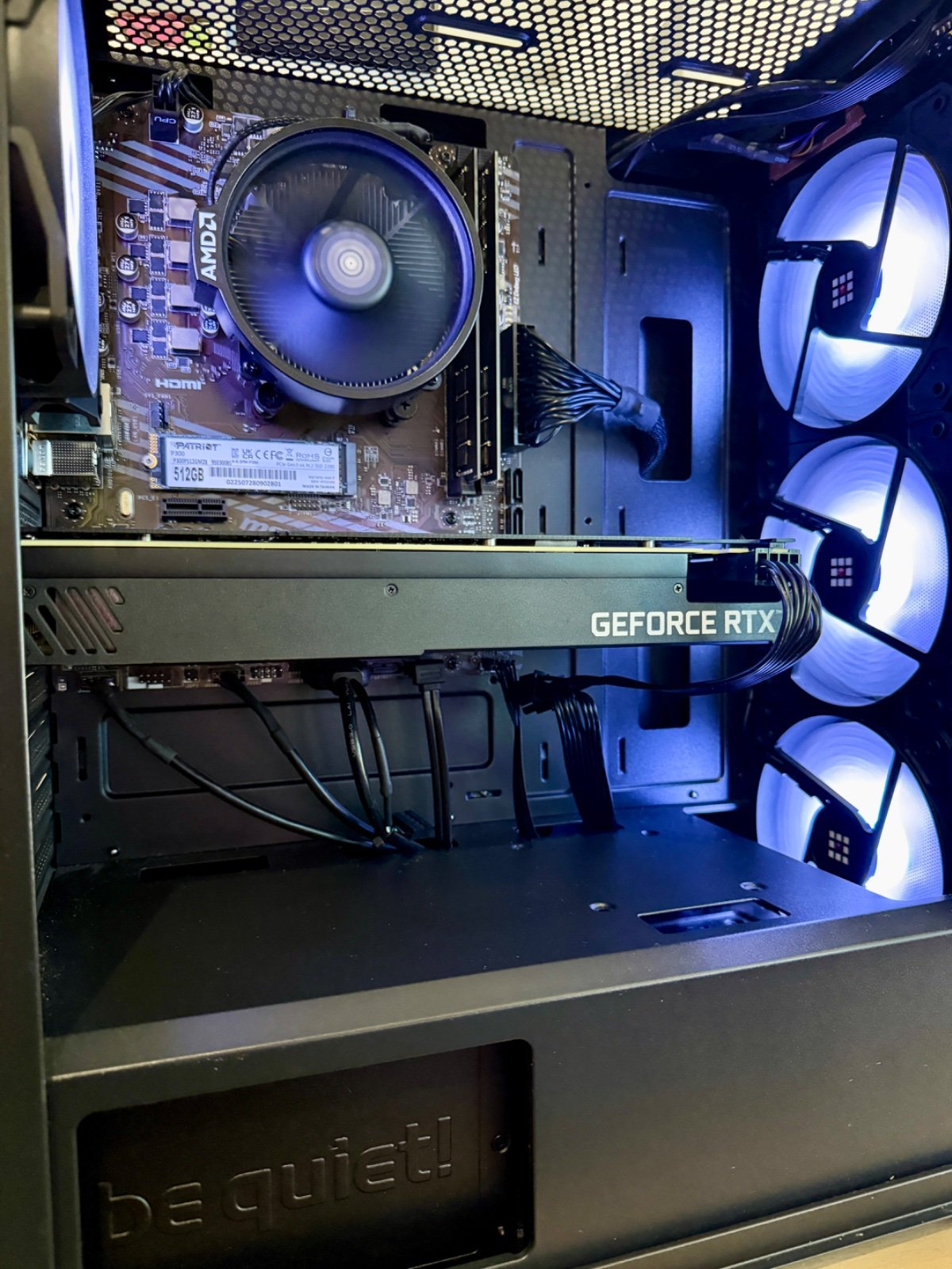 Gaming-PC · Ryzen 5 Pro 5655G · RTX 3060 Ti · 16 GB DDR4 · 512 GB SSD (§25a)