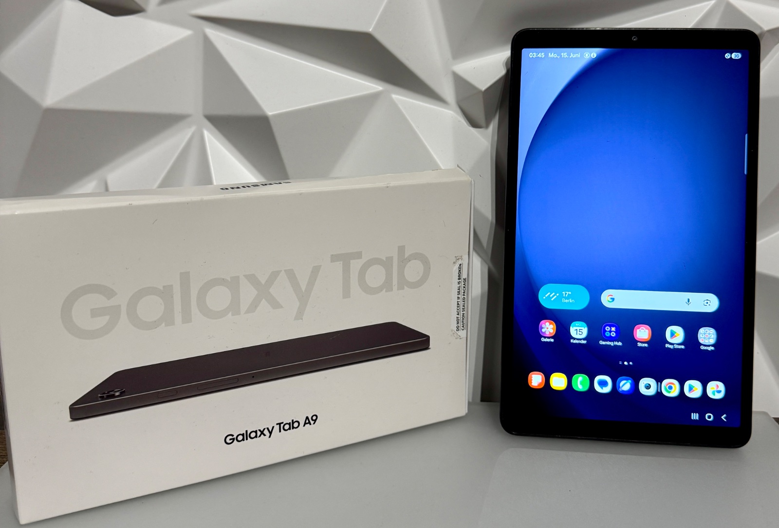 Samsung Galaxy Tab A9 · 64GB · Graphite · Gebraucht (§25a)