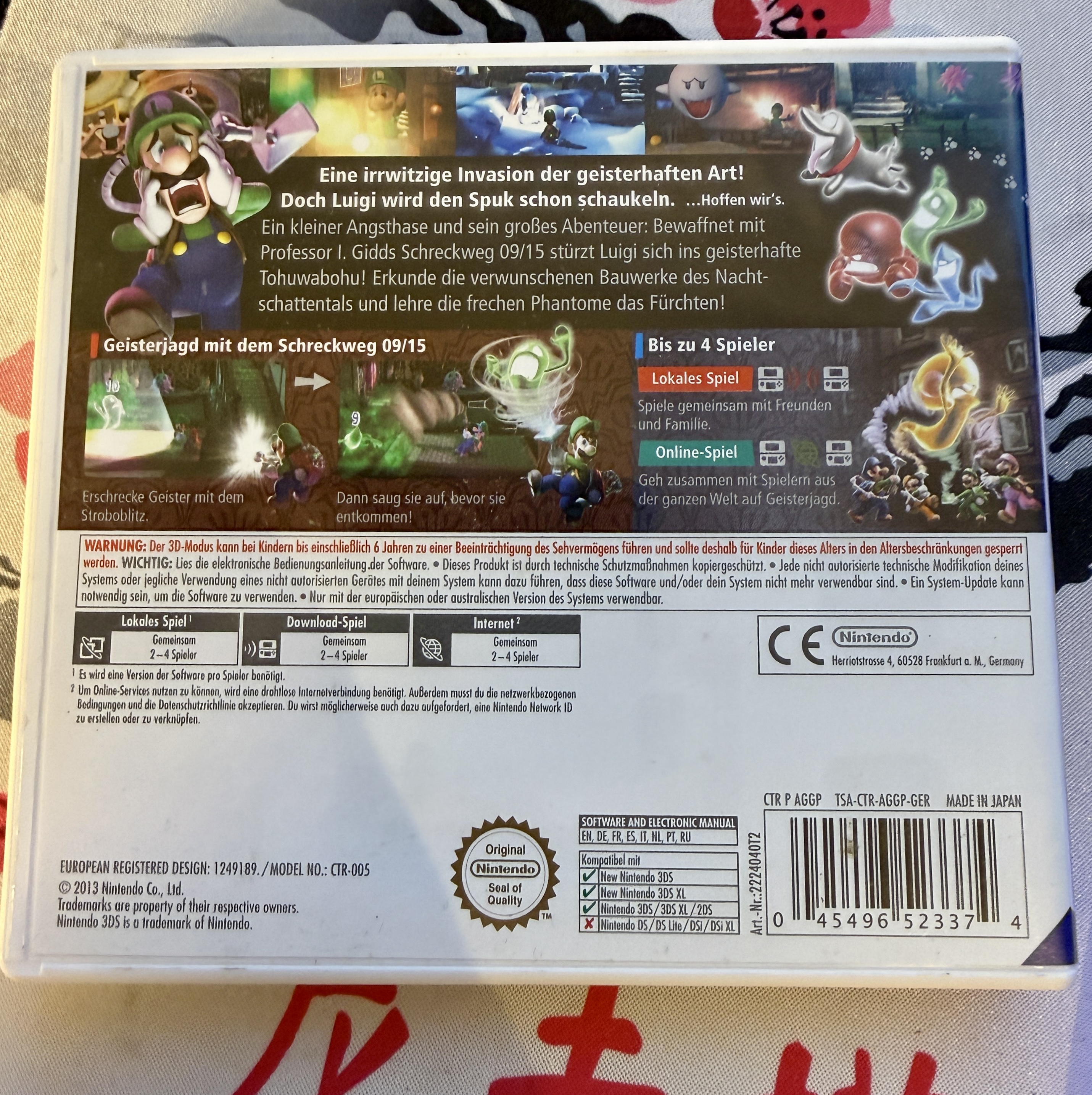 Luigi's Mansion 2 Dark Moon Nintendo 3DS Deutsch